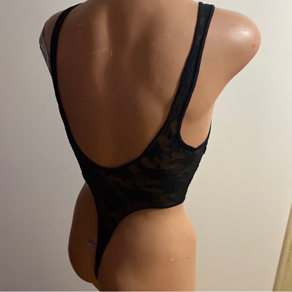 Vintage Christian Dior Lace Thong Body Suit NWOT in box - Picture 4 of 10